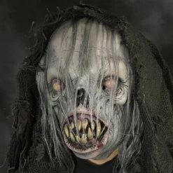 Zagone Studios Sci-Fi Costumes Hooded Space Imp Latex Face Mask