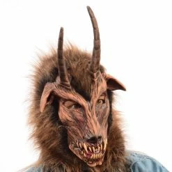 Zagone Studios Masks Got Your Goat, Satyr Devil Demon Latex Face Mask