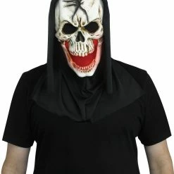 Fun World Fade In & Out Skull Mask With Hood Masks