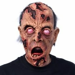 Zagone Studios He's Appeeling, Zombie Dead Male Character Latex Face Mask Masks