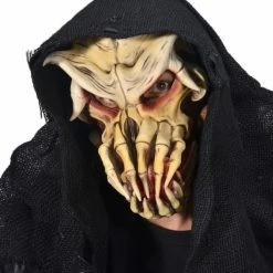 Zagone Studios Nightmare On Belmont, Monster Latex Face Mask With Attached Rotting Hood