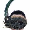 Morris Costumes Mask Feather 20s Style Masks