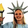 Morris Costumes Statue Of Liberty Costume Set Crown And Torch Light Up