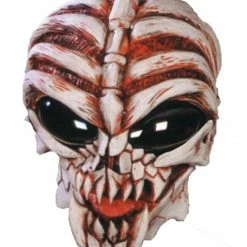 Zagone Studios Sci-Fi Costumes Down To Earth Alien Skeleton Skull Latex Face Mask