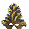 Morris Costumes Mask Mardi Gras Tall Feather Masks 1 Morris Costumes Mask Mardi Gras Tall Feather Masks