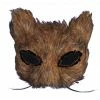Morris Costumes Mask Cat Feather Natural Masks