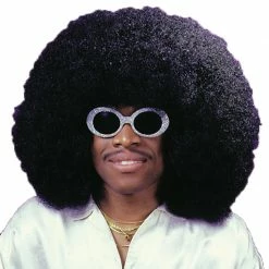 Fun World 1960's Costumes Wig Super Fro Black AFRO
