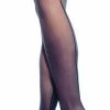 Leg Avenue Plus Size Costumes Sheer Back Seam Stocking Black 2 Leg Avenue Plus Size Costumes Sheer Back Seam Stocking Black