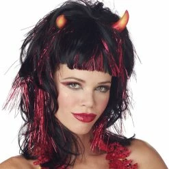Seasonal Visions Demonica Devil Wig Wigs & Beards