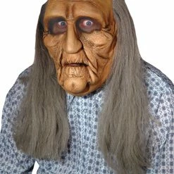 Seasonal Visions Wizard & Witches Old Man Realistic Mask