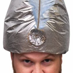 Morris Costumes Turban Deluxe With Plume Hats & Headpieces