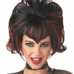 Seasonal Visions Wigs & Beards Goth Flip Womens Wig