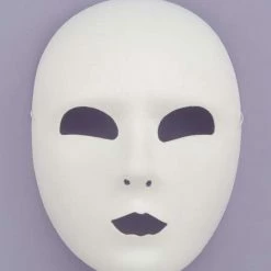 Forum Novelties Full Face White Mask Masks
