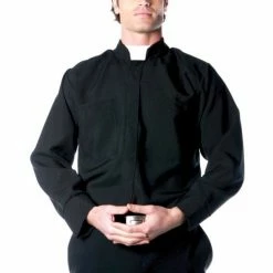 Underwraps Priest Shirt Mens One Size Costumes