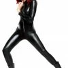 Coquette Costumes Women's Wet Look Catsuit Costume