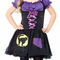 Leg Avenue Costumes Girl's Black Cat Witch Costume