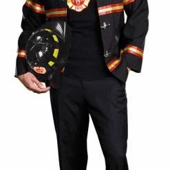 Dreamgirl Men's Smokin' Hot Fire Dept Adult Fireman Costume Costumes