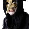 Fun World Masks Men's Raven Venetian Mask