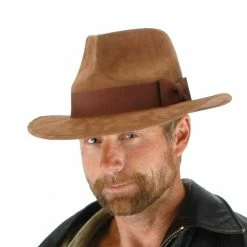 Elope 1920's Costumes Fedora Brown Adult Hat