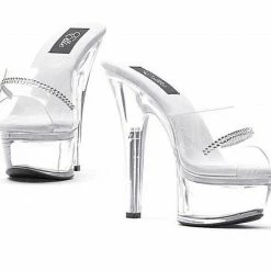 Ellie Shoes Women's Jesse Clear Platform High-Heels Accessories