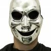 Seasonal Visions Sinister Ghost Metallic Mask Masks