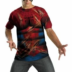 Disguise Spider-Man Teen T-Shirt And Mask Costume Costumes