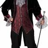 InCharacter Costumes Men's Vampire Of Versailles Adult 2XL Costume