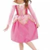 Disguise Sleeping Beauty Pink Princess Aurora Deluxe Child Toddler Costume Costumes