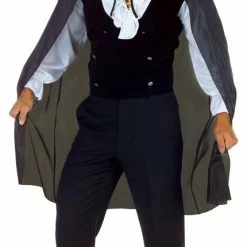 Underwraps Cape Taffeta Black