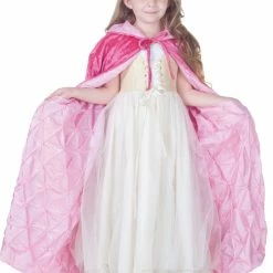 Underwraps Cape Child Pink Panne Velvet