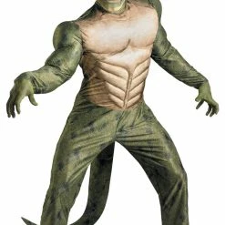 Disguise Marvel Lizard Man Classic Muscle Adult Men's Lizard Costume Costumes