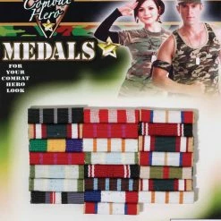 Forum Novelties Medals Combat Hero Bars