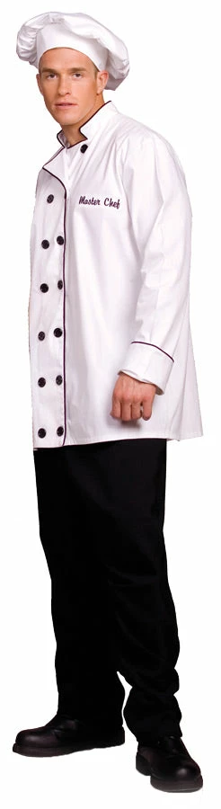 Underwraps Masterchef Adult One Size Chef Costume Costumes