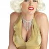 California Costumes Marilyn Classic Blonde Wig 1940's Costumes