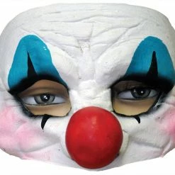 Ghoulish Masks Happy Clown Latex Half Mask