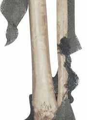 Sunstar Decorations & Props Skeleton Foot With Cloth