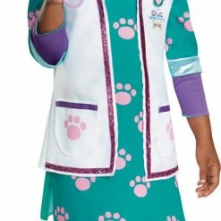 Disguise Costumes Doc McStuffins Girl's Toddler Doc Pet Vet Deluxe Costume
