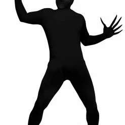 Fun World Costumes Black Skin Suit With Light Up Eyes Child Costume