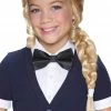 Seasonal Visions Alice Braid Blonde Kids Wig