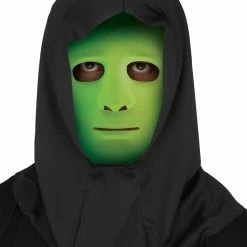 Fun World Glow In The Dark Blank Face With Shroud Mask Masks