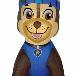 Gemmy PAW Patrol - Chase In Winter Outfit 3ft Airblown Christmas Yard Decoration