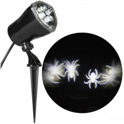 Gemmy Lightshow Proj Spiders Display Decorations & Props
