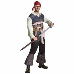 Disguise Costumes Pirates Of The Caribbean 5 Men's Captain Jack Sparrow Adult Costume