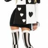 Leg Avenue Women's Wonderland White Rabbit Costume 1 Leg Avenue Women's Wonderland White Rabbit Costume