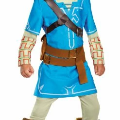 Disguise Costumes The Legend Of Zelda Zelda Link Breath Of The Wild Deluxe Child Costume