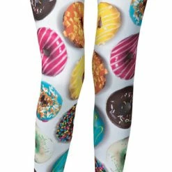 Rasta Imposta Food & Drink Costumes Women's S/M Leggings Donut Patterns