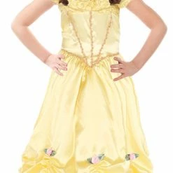 Leg Avenue Classic Beauty Girl's Gold Gown Costume Costumes