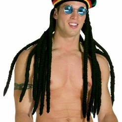 Rasta Imposta Hats & Headpieces Rasta Tam Cap And Dreadlocks Hat