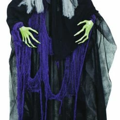 Sunstar Hanging Sonic Witch 72 In Prop Wizard & Witches