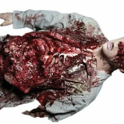 Distortions Decorations & Props Leftovers Half Body Zombie Attack Gory Male Realistic